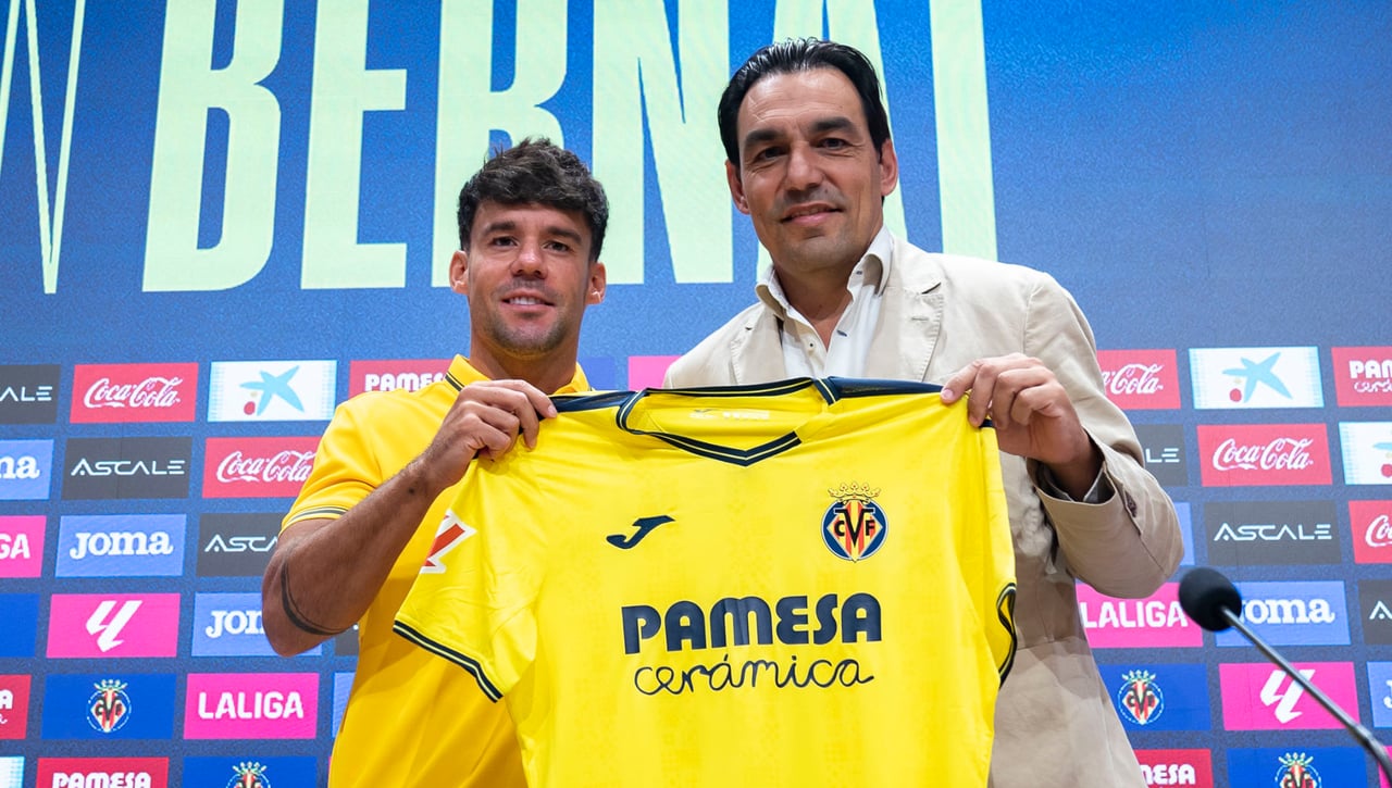 Bernat desvela el objetivo del Villarreal en su presentación
