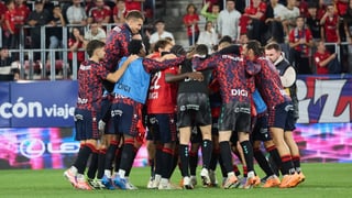Osasuna, en el podio de LaLiga
