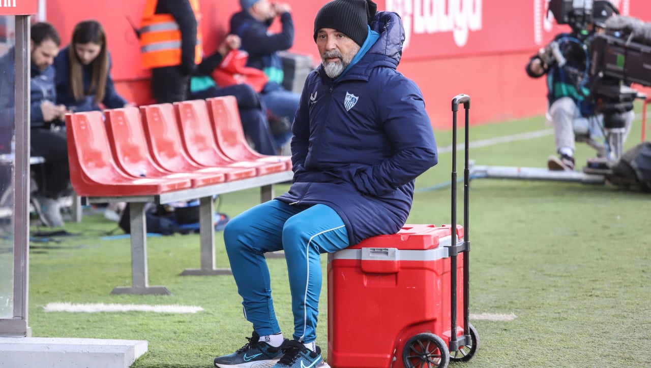 Un efusivo Sampaoli presume de Pape Gueye y Suso, resalta la "valentía" y resume el Sevilla-Mallorca con una frase    