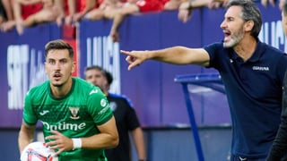 Vicente Moreno decepcionado con la primera mitad de su equipo