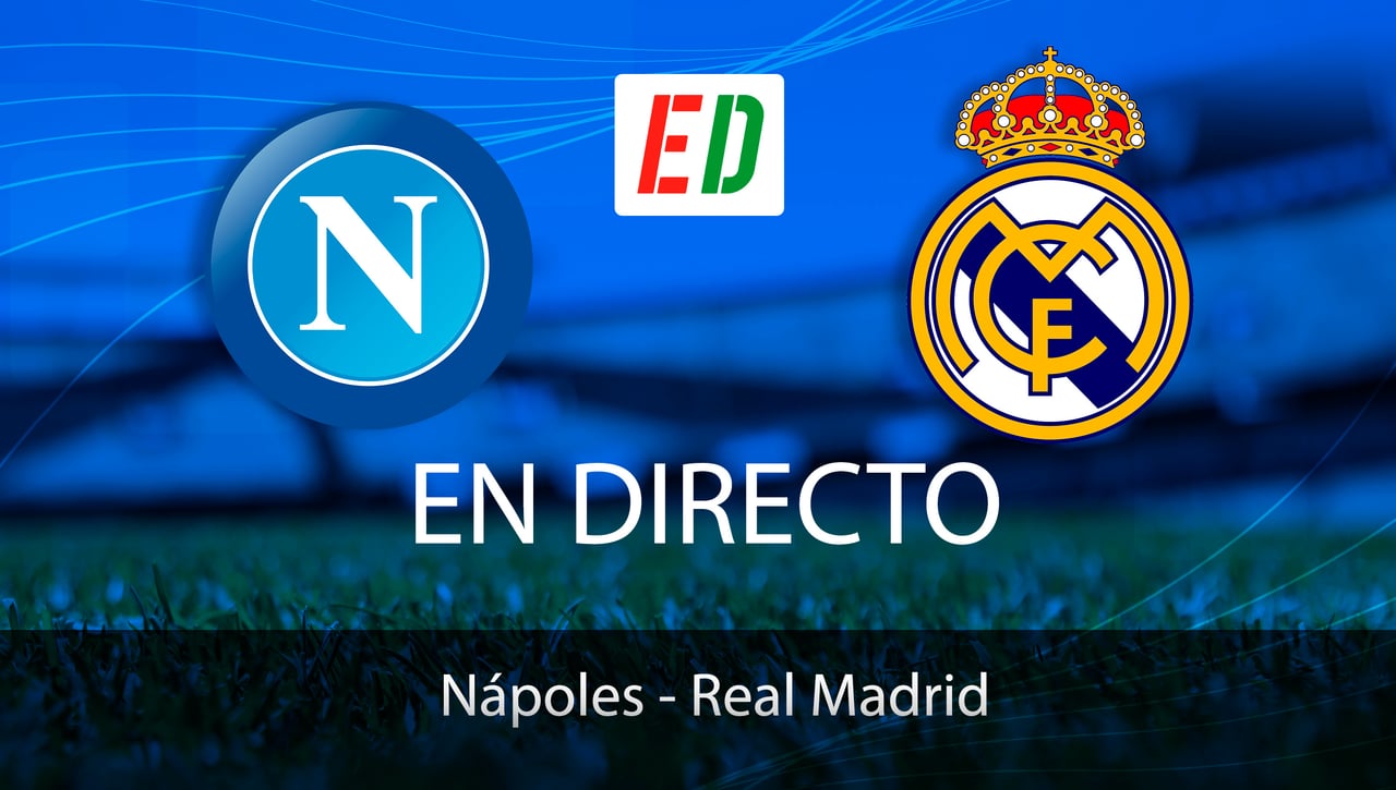 Nápoles - Real Madrid: resultado, resumen y goles del partido de Champions