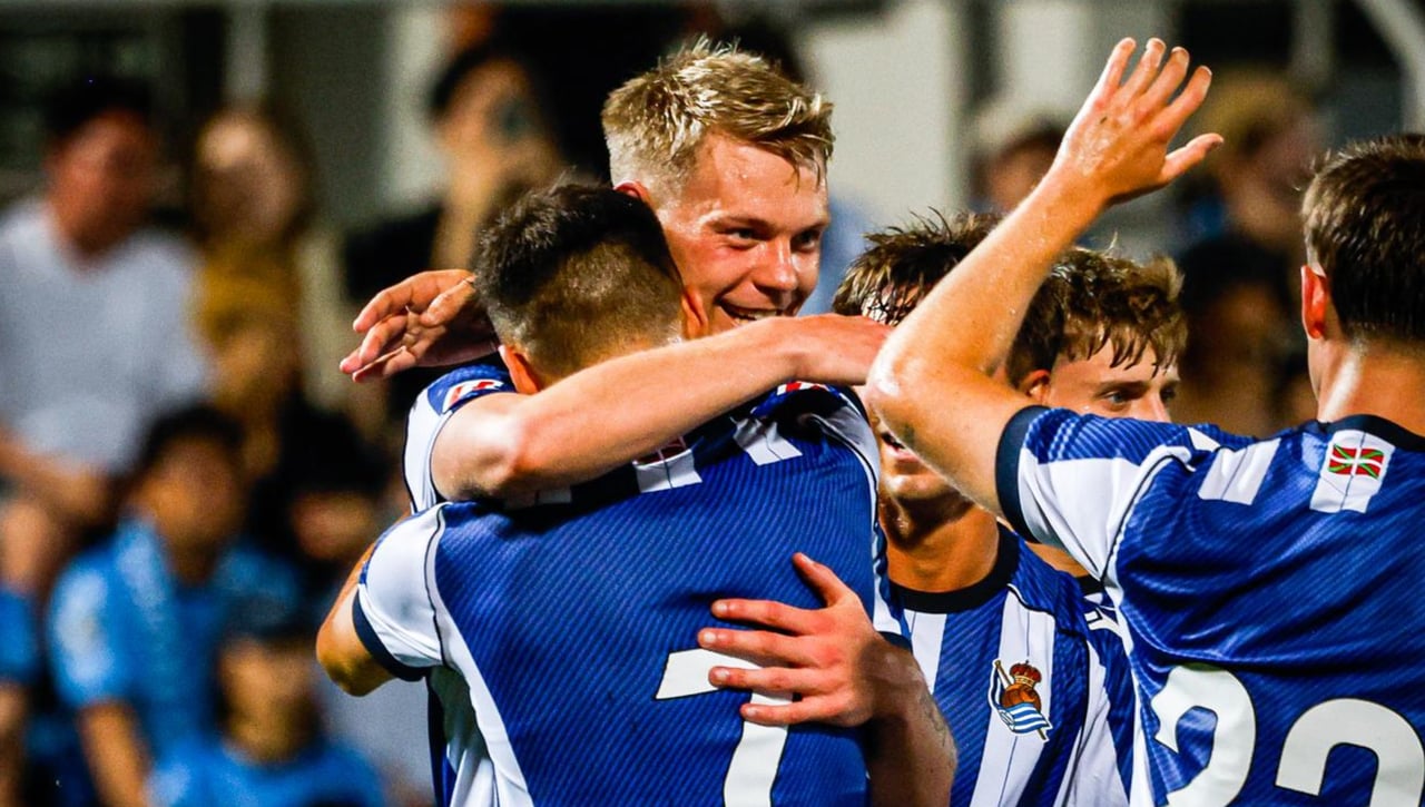 Yokohama 1-2 Real Sociedad: Así sí, Óskarsson y Kubo dan el paso