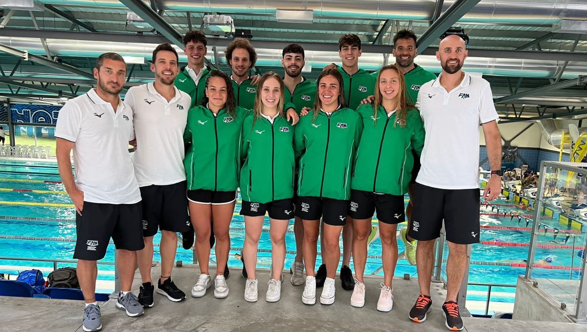 La selección andaluza de natación brilla en Oporto
