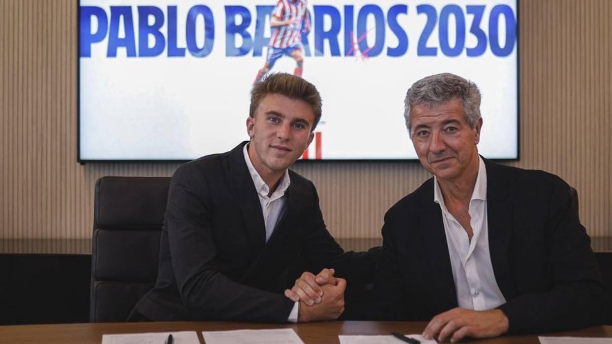 Pablo Barrios sella el acuerdo