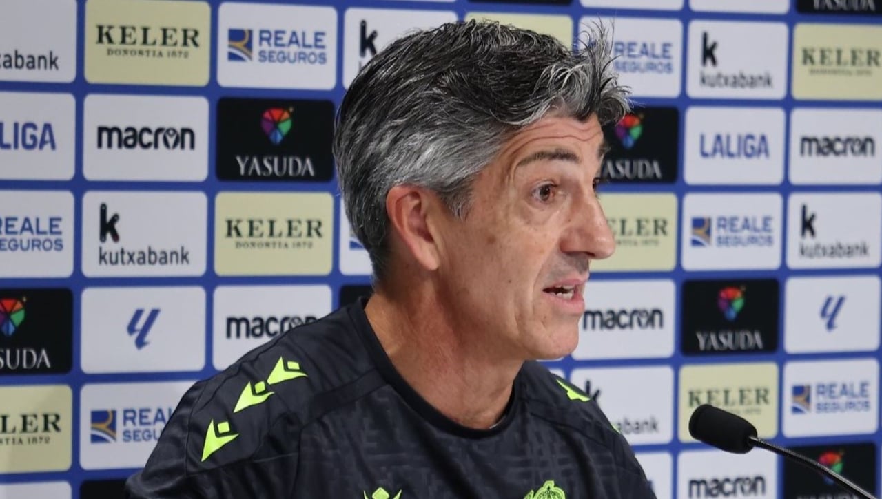 Imanol Alguacil pide perdón por la comparación entre Real Sociedad y Athletic