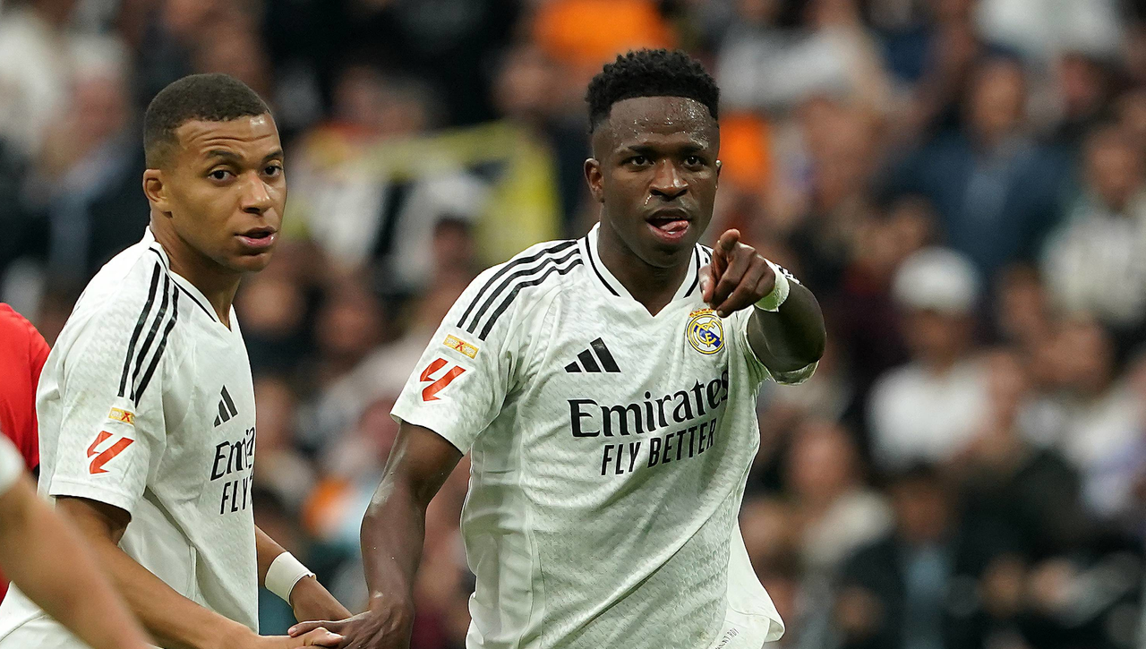 Mbappé y Vinicius, enfrentados