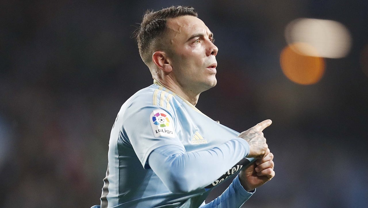 El último sacrificio de Iago Aspas por el Celta
