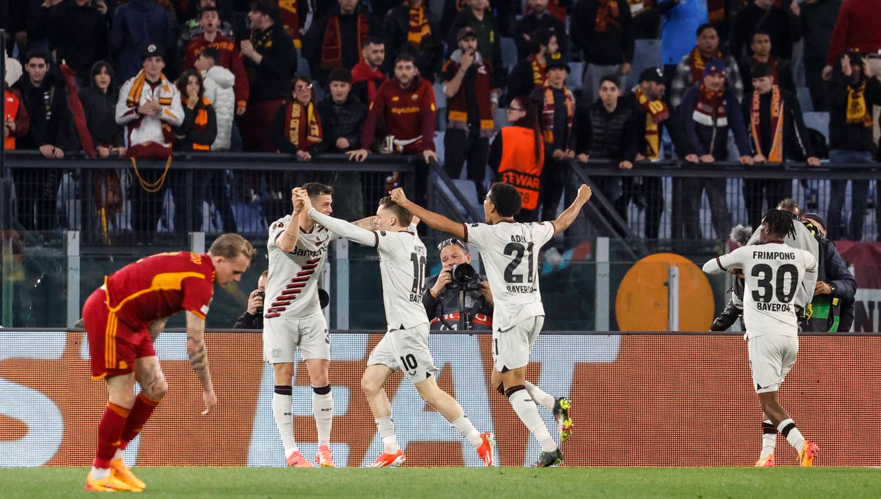 Roma 0-2 Bayer Leverkusen: Y no lo quita la aspirina...