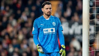 Dimitrievski lanza un mensaje a Corberán