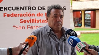 Ramón Somalo estalla en el encuentro de peñas sevillistas: "Aquí deberían de estar los que se esconden detrás de los guardaespaldas"