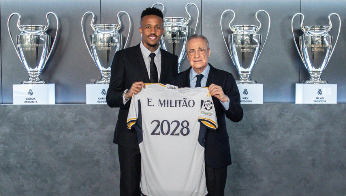 Los planes del Real Madrid tras la renovación de Militao