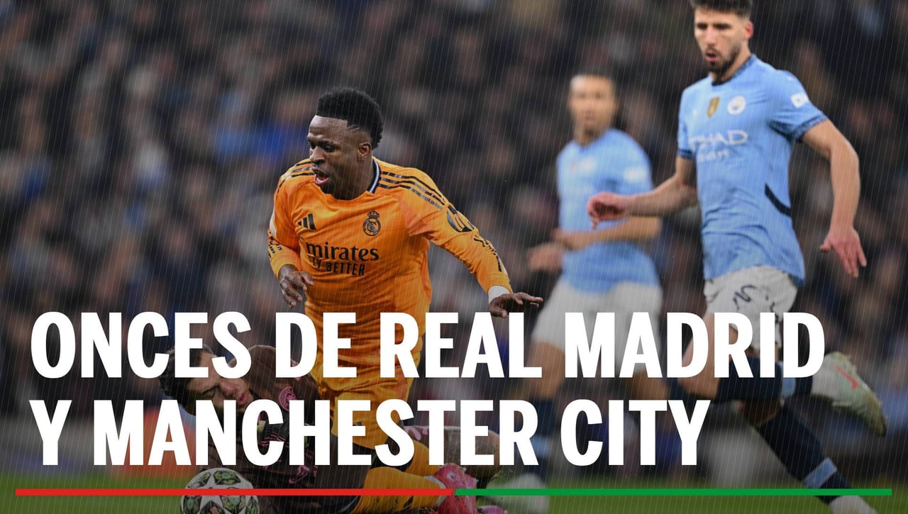 Alineaciones Real Madrid - Manchester City: Alineación posible de Real Madrid y Manchester City en el partido de hoy de la UEFA Champions League