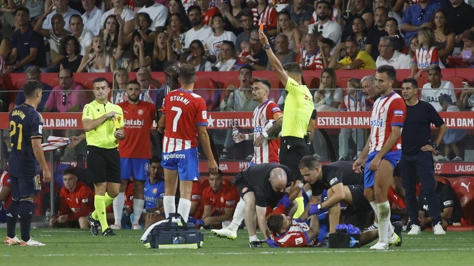 El posible castigo al que se enfrenta Nacho por su dura entrada a Portu