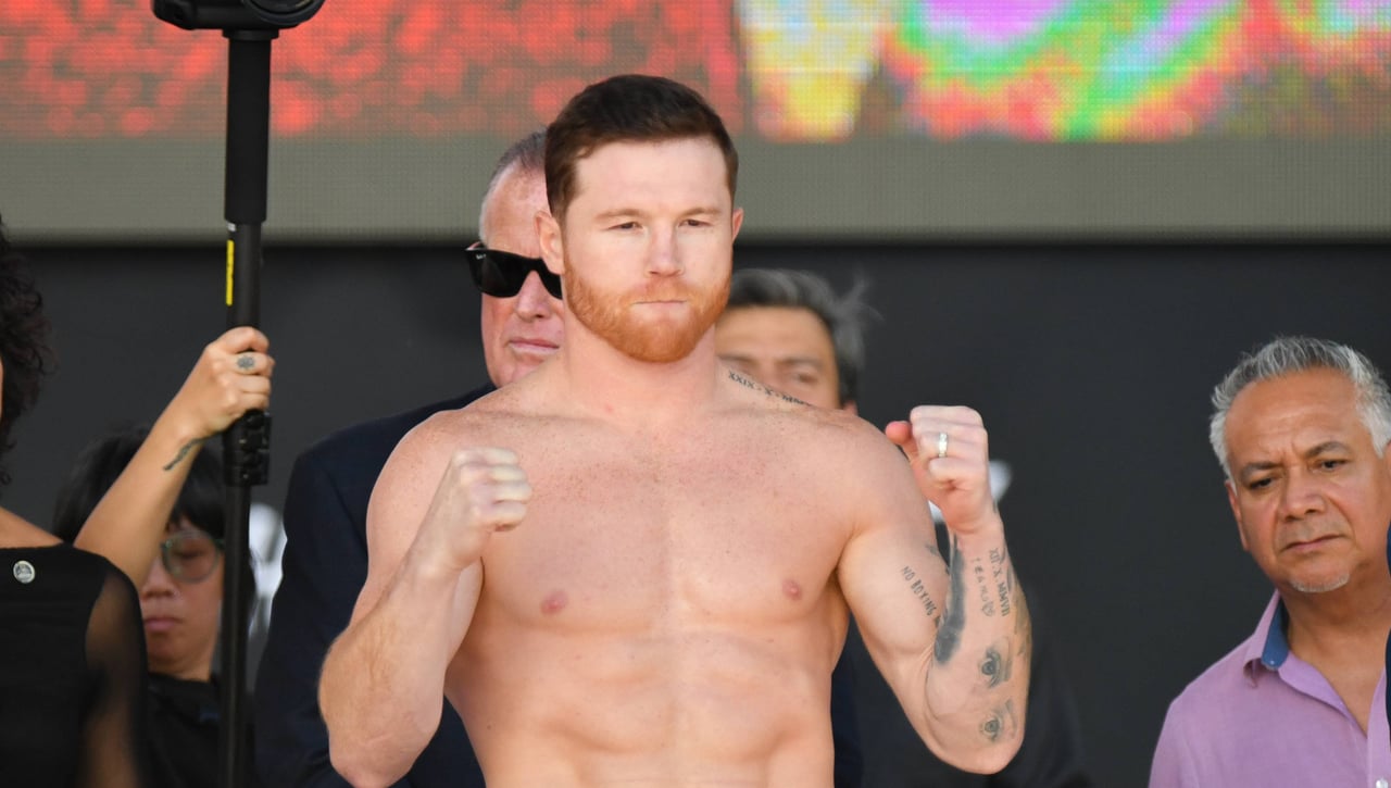 'Canelo' Álvarez y Óscar de la Hoya la lían en Las Vegas