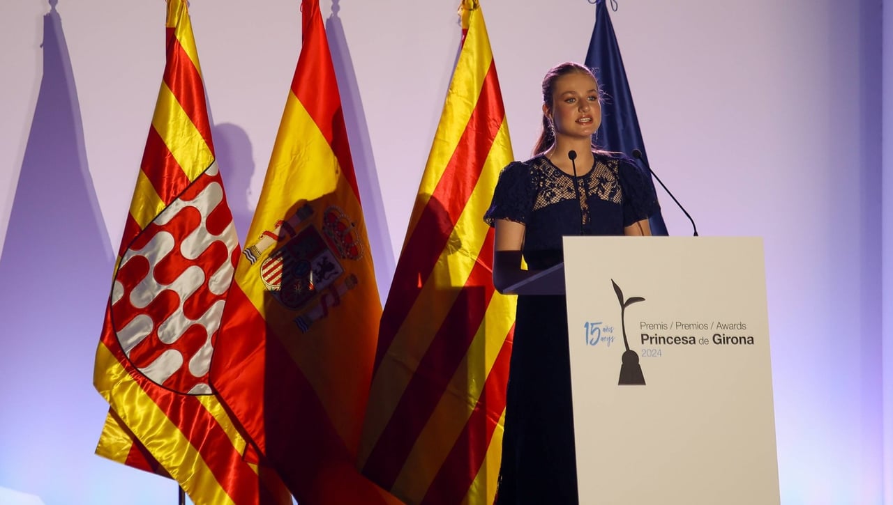 Gavi y la princesa Leonor, juntos