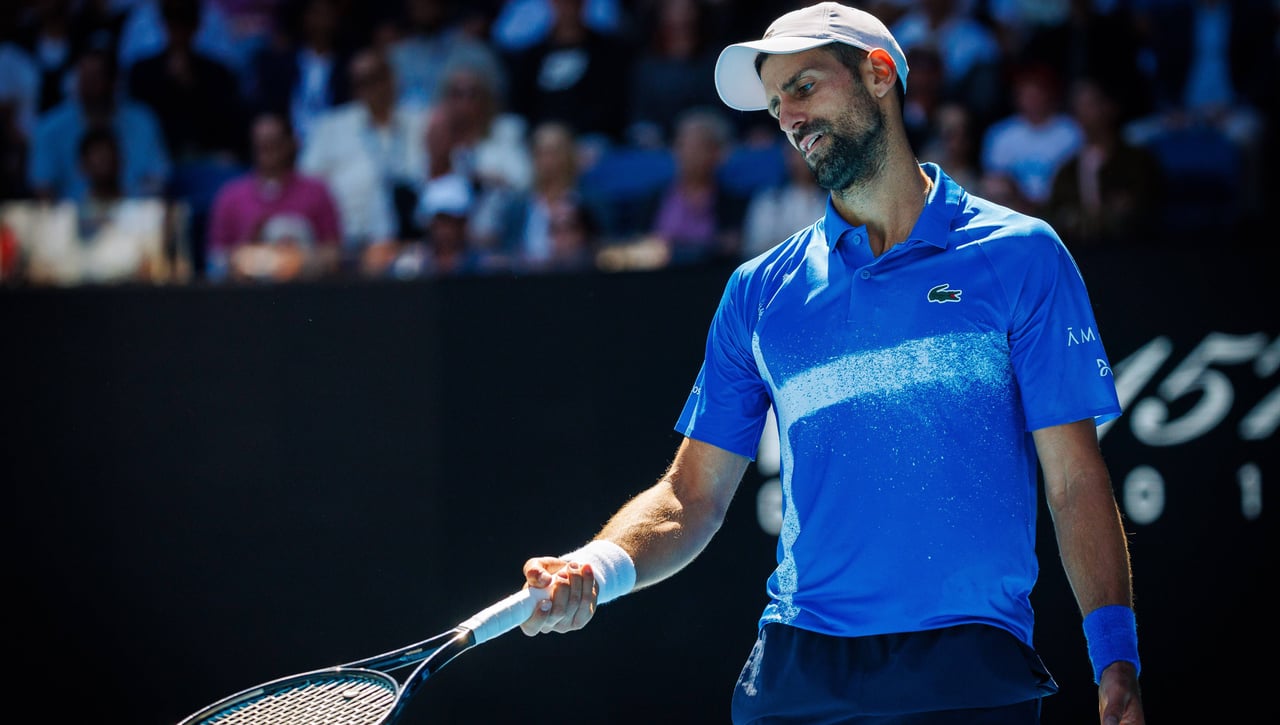 Salta la alarma con Novak Djokovic