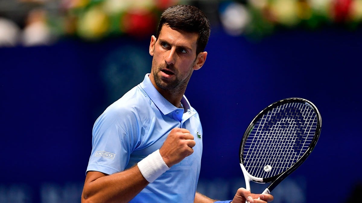 Djokovic vence a Rublev y ya tiene a tiro un nuevo récord