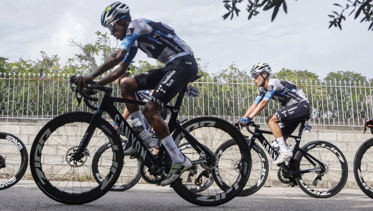 El equipo Movistar se desata