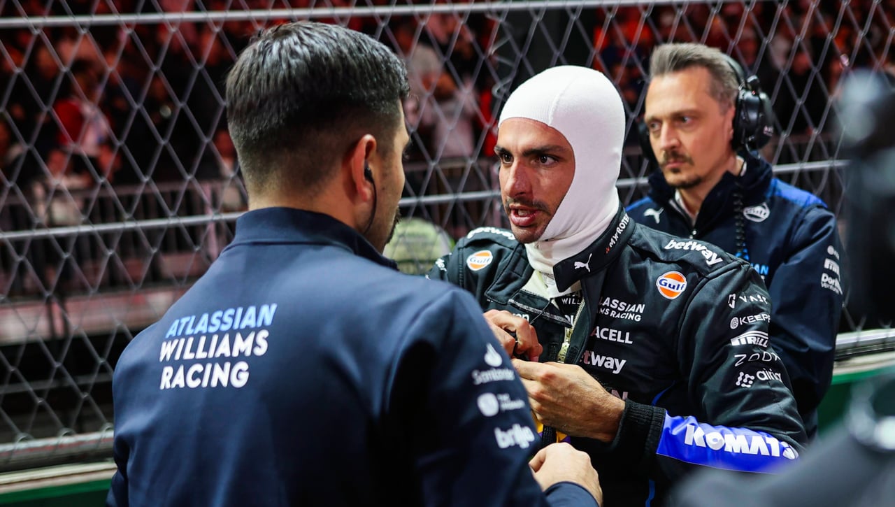 Carlos Sainz, resignado en Las Vegas: "Es lo máximo que podíamos hacer hoy"