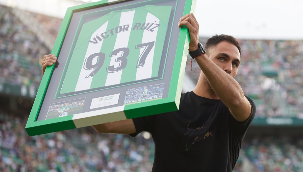 Las palabras de Víctor Ruiz en su adiós a la familia del Betis 