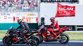 Aprilia lo deja claro: "Con Jorge Martín al cien por cien es posible batir a Marc Márquez"