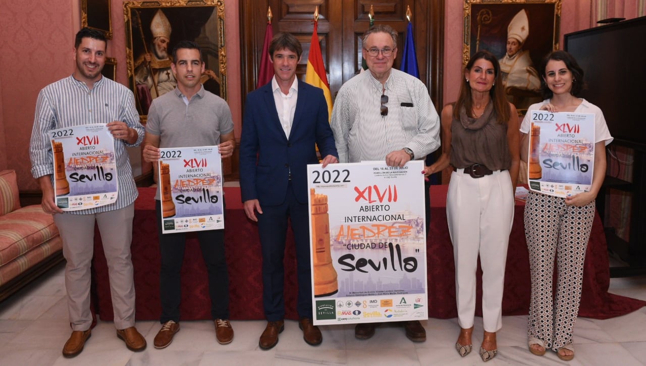 El XLVII Open Sevilla de Ajedrez vuelve a lo grande y recupera las partidas abiertas al público