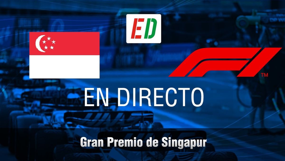 F1 GP Singapur 2023 la carrera del Gran Premio de Singapur en directo con Fernando Alonso y Carlos Sainz