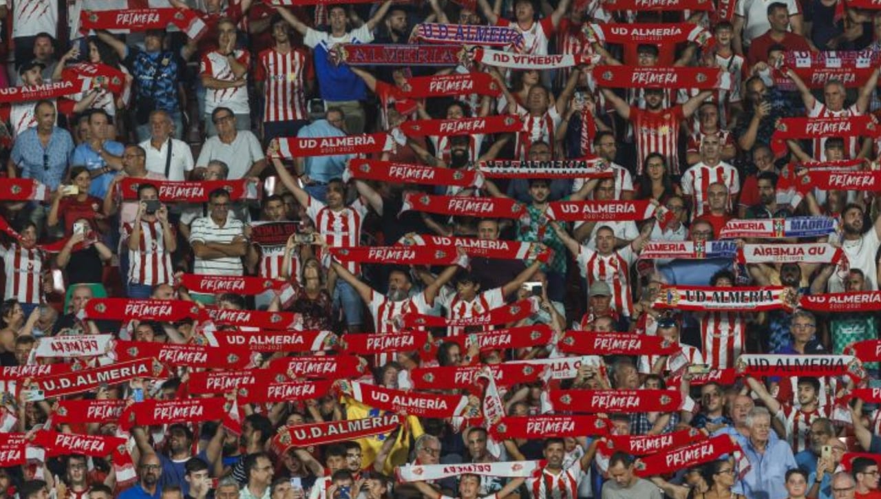 Disponible la venta de entradas para el Almería-Osasuna