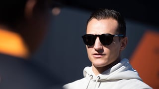 Álex Palou y Max Verstappen, juntos en Red Bull