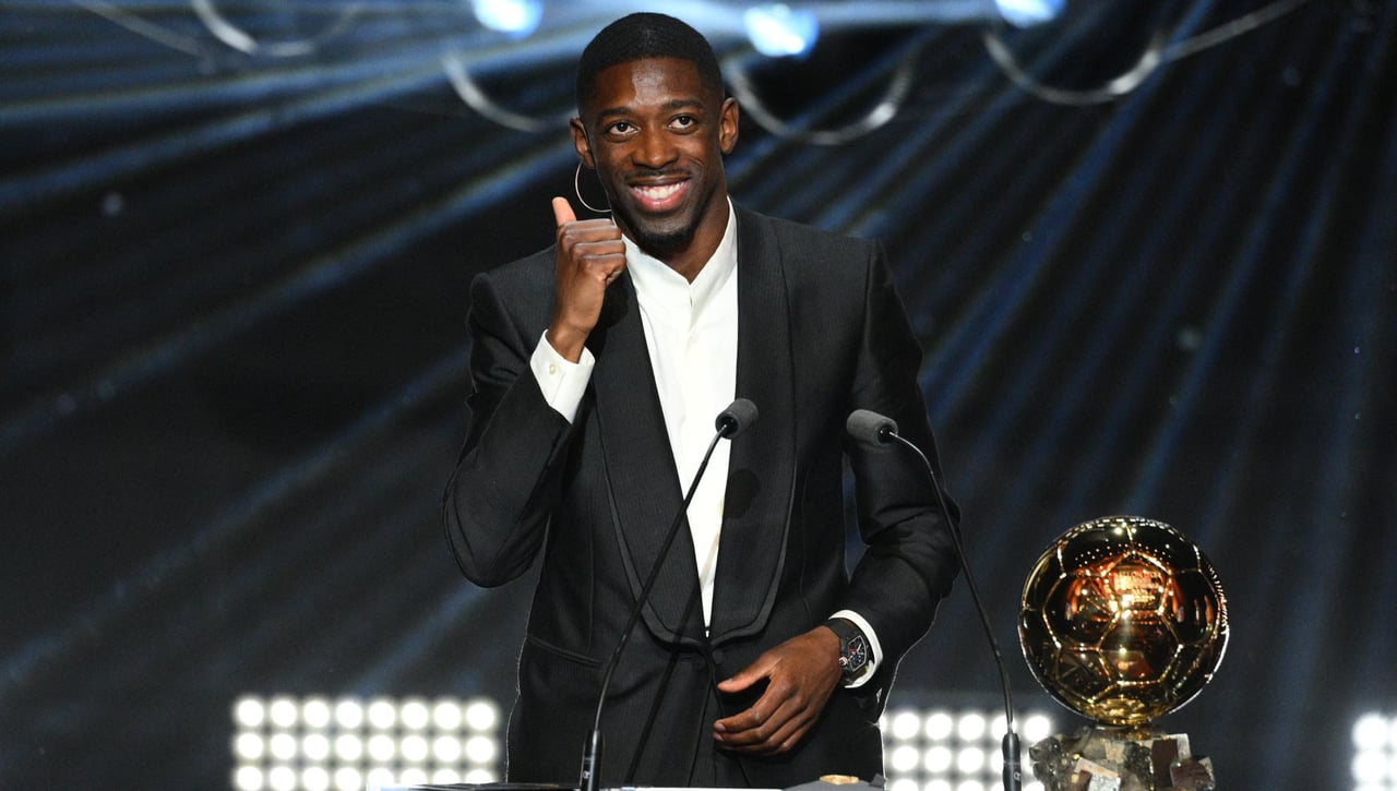 Ousmane Dembélé, ganador del Balón de Oro 2025