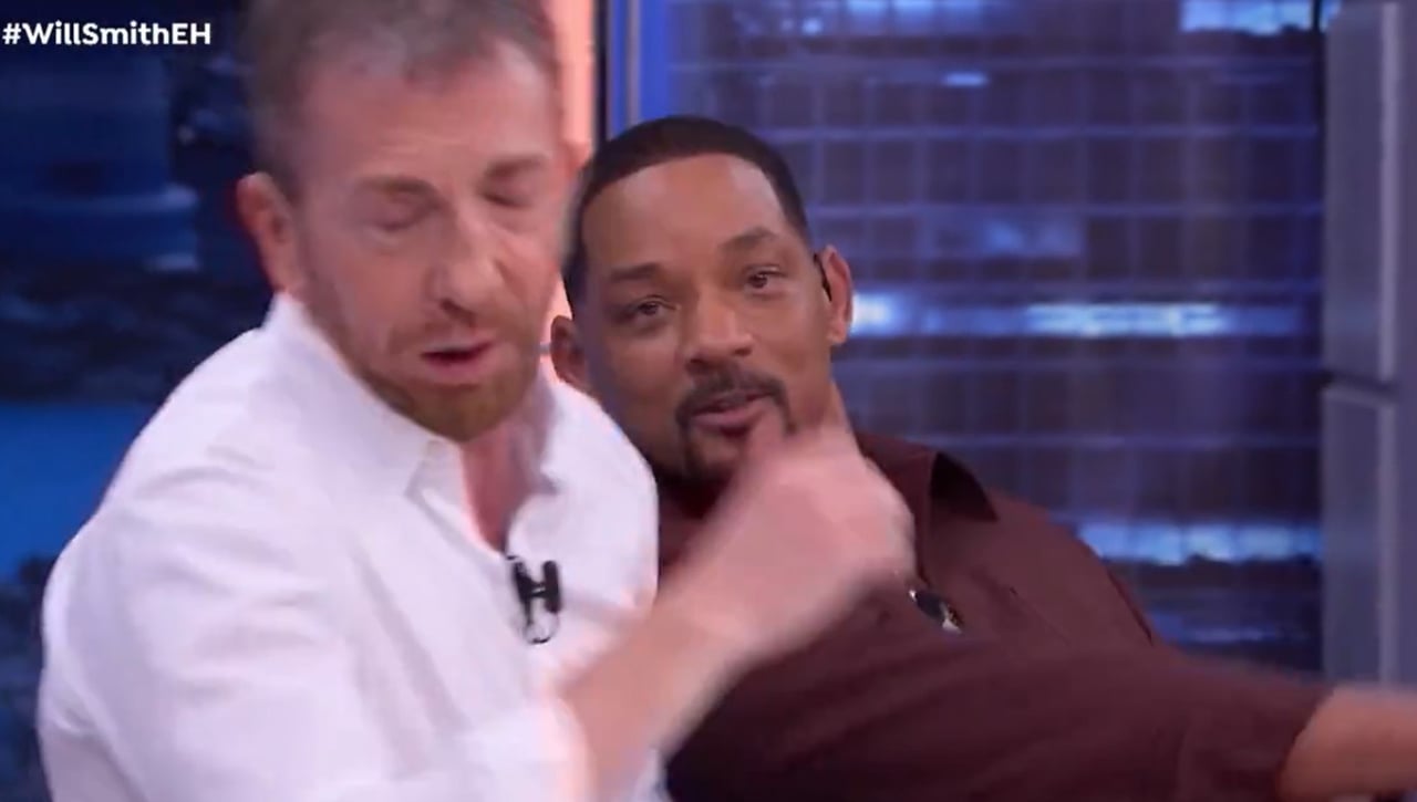 Will Smith abofetea a Pablo Motos en 'El Hormiguero'