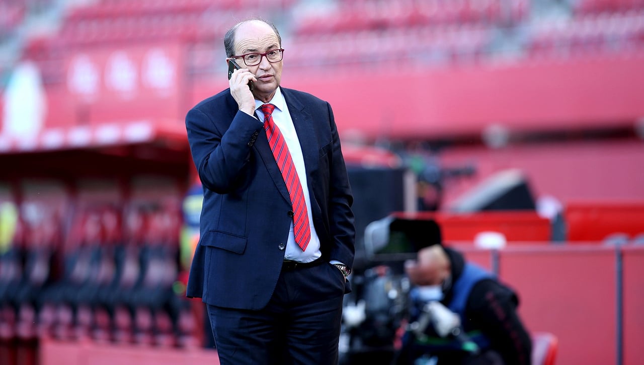 Competición multa a Pepe Castro por lo ocurrido en el Osasuna-Sevilla