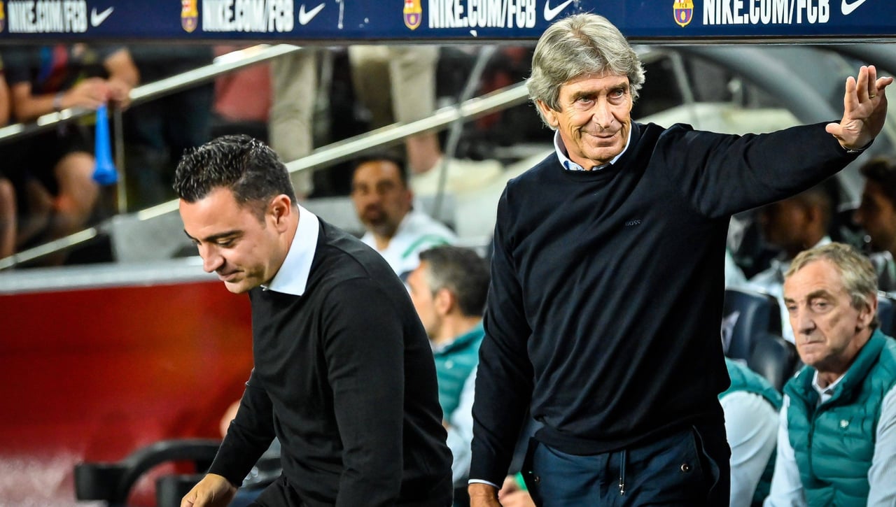 Pellegrini y Xavi coinciden