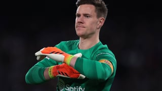 Ter Stegen se muerde la lengua ante una pregunta incómoda: "Me cuesta no contestar mal"