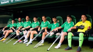 El Betis presenta su equipo de personas amputadas