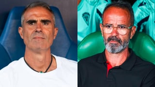 Gaizka Garitano frente a Álvaro Cervera