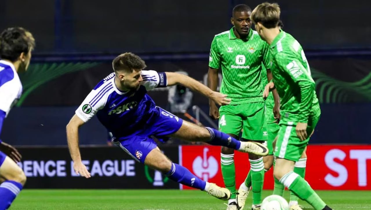 Puntos uno a uno del Real Betis en la vuelta ante el Dinamo de Zagreb en la Conference: Encima, Bakambu marca pero dura poco