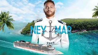 Neymar y su crucero ya están en el mar: Tres días de fiesta y lujo organizados por el brasileño