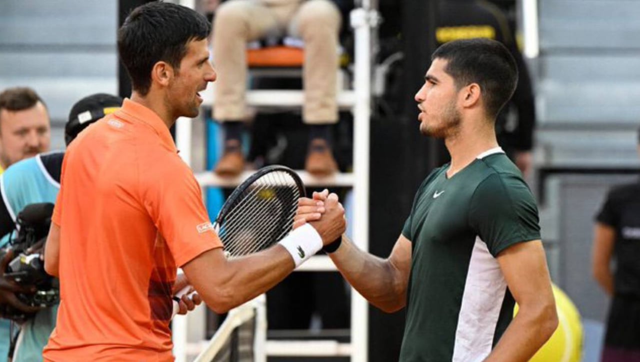 Las palabras mágicas de Djokovic a Alcaraz en Roland Garros