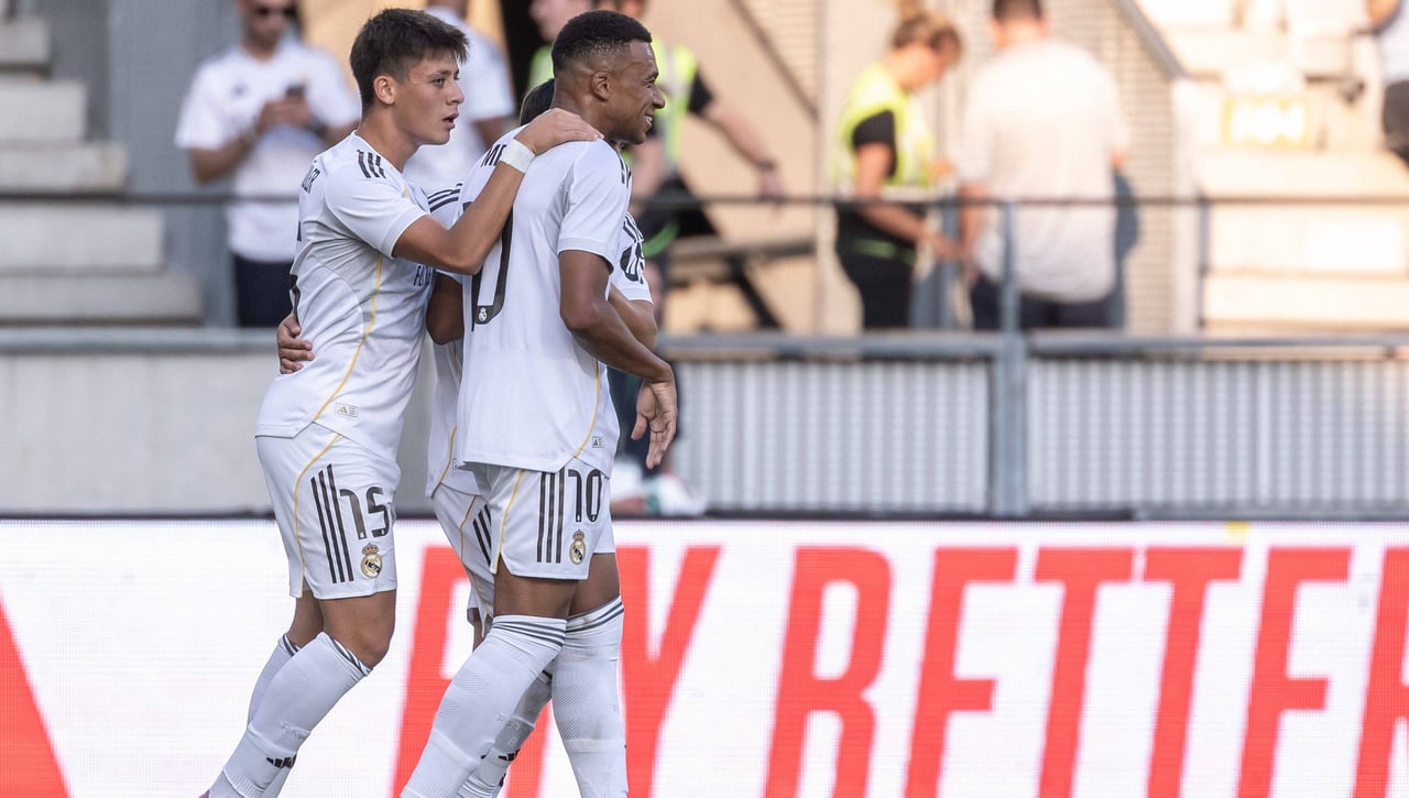WSG Tirol 0-4 Real Madrid: Mbappé machaca al son de Arda Güler