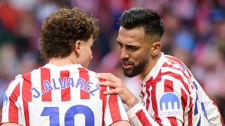 El ensayo de Simeone para medirse al Getafe: Julián Álvarez y Nico González cobran protagonismo y Giuliano desaparece