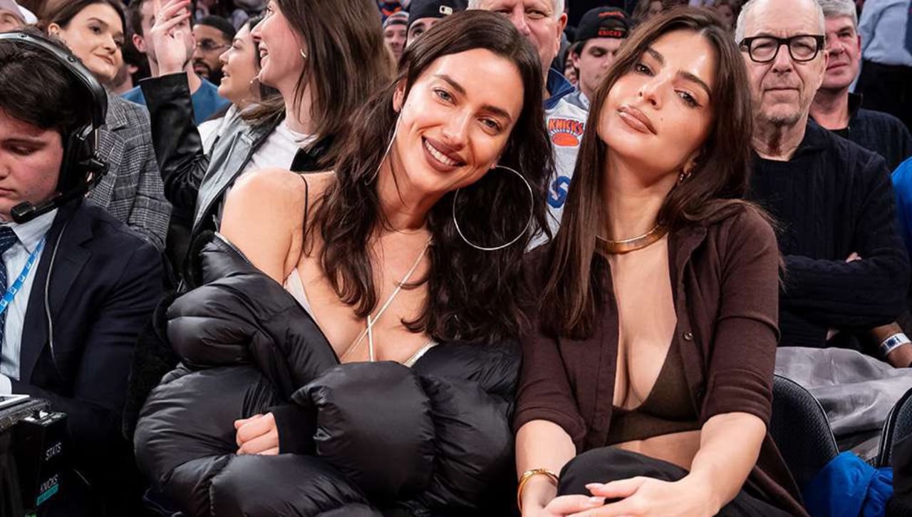 Emily Ratajkowski, castigada por los Knicks en la NBA 