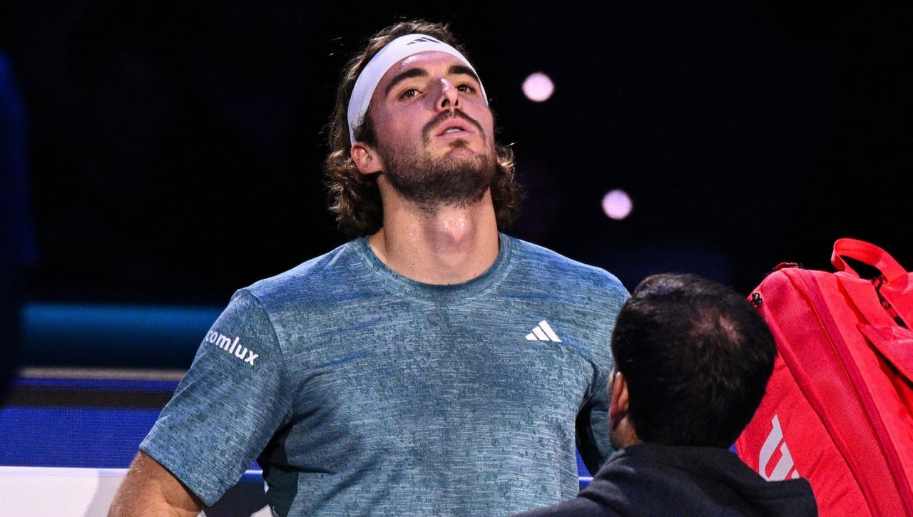 Desastre de Tsitsipas para dejar las ATP Finals 2023