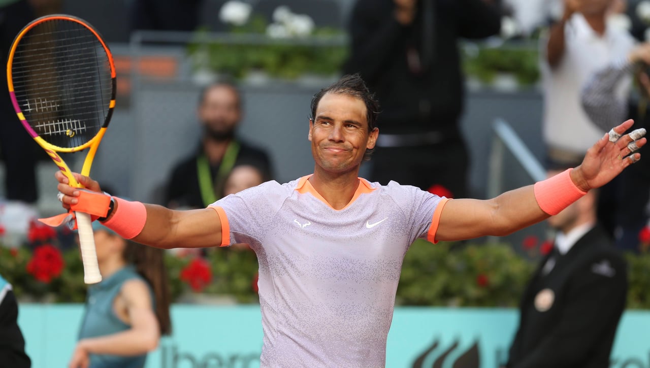 Rafa Nadal está "de regalo"