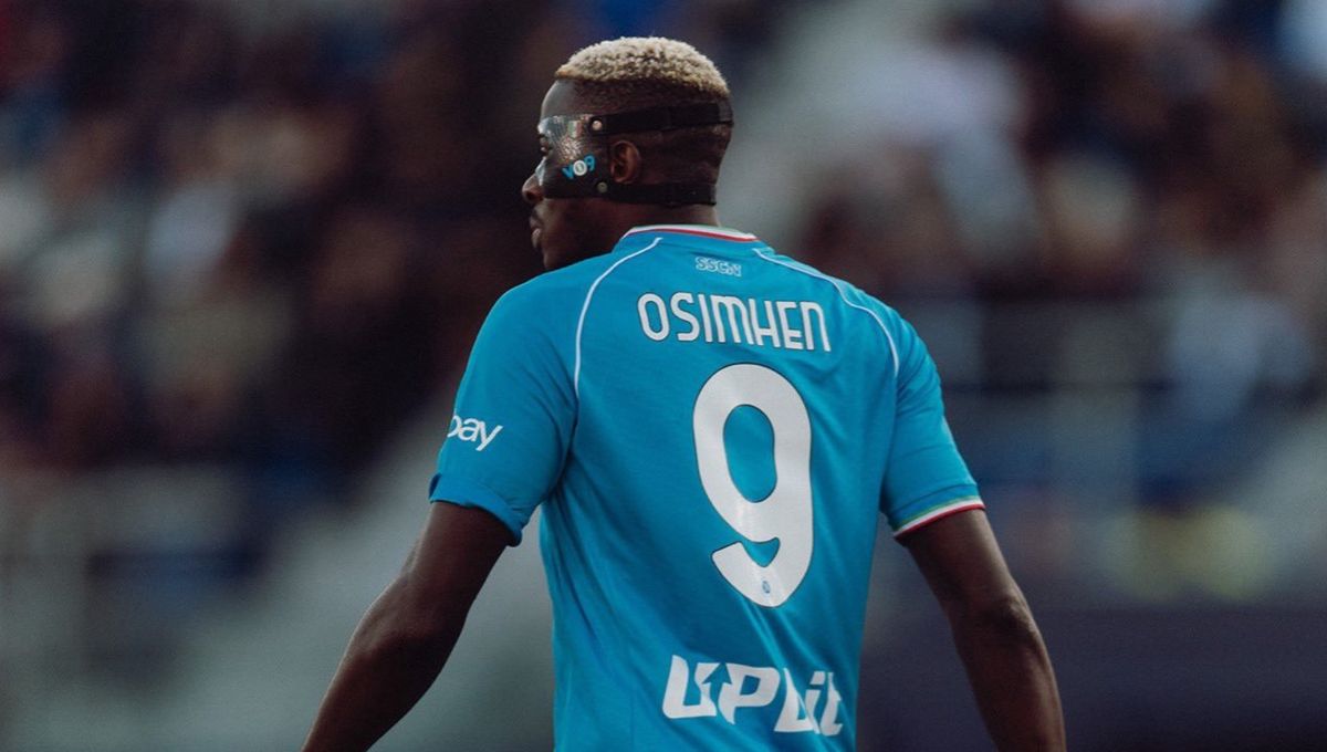 Lío grave con Osimhen en el Nápoles, una semana antes de jugar con el Real Madrid en Champions