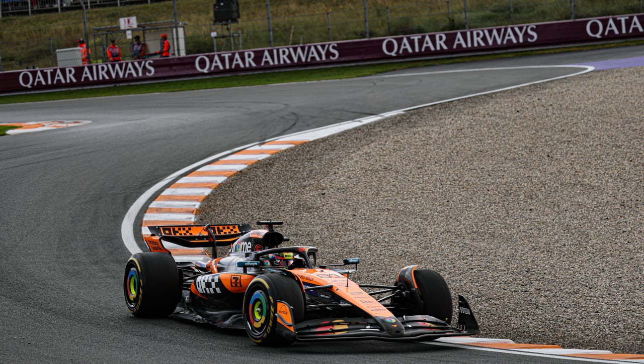 Piastri fulmina a Alonso y Sainz en Zandvoort