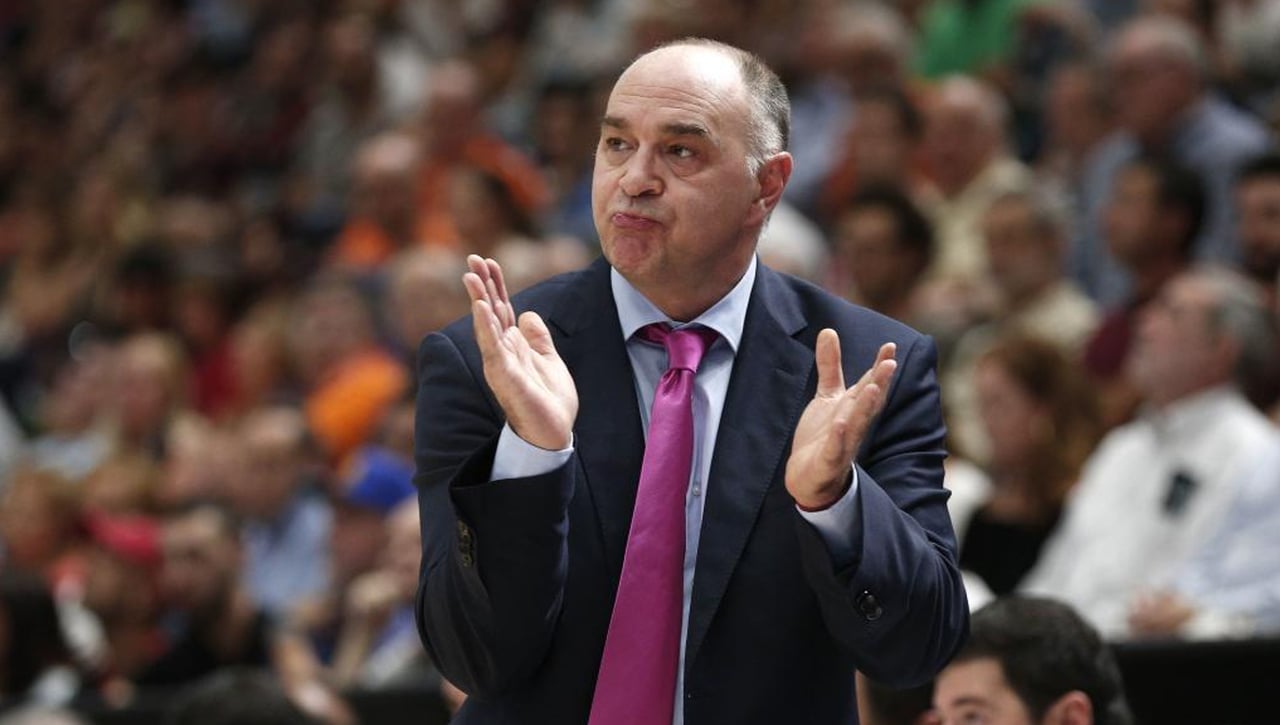 Pablo Laso atiza al Real Madrid: "Les agradecería que me pasaran los informes médicos que dicen tener, por verlos"