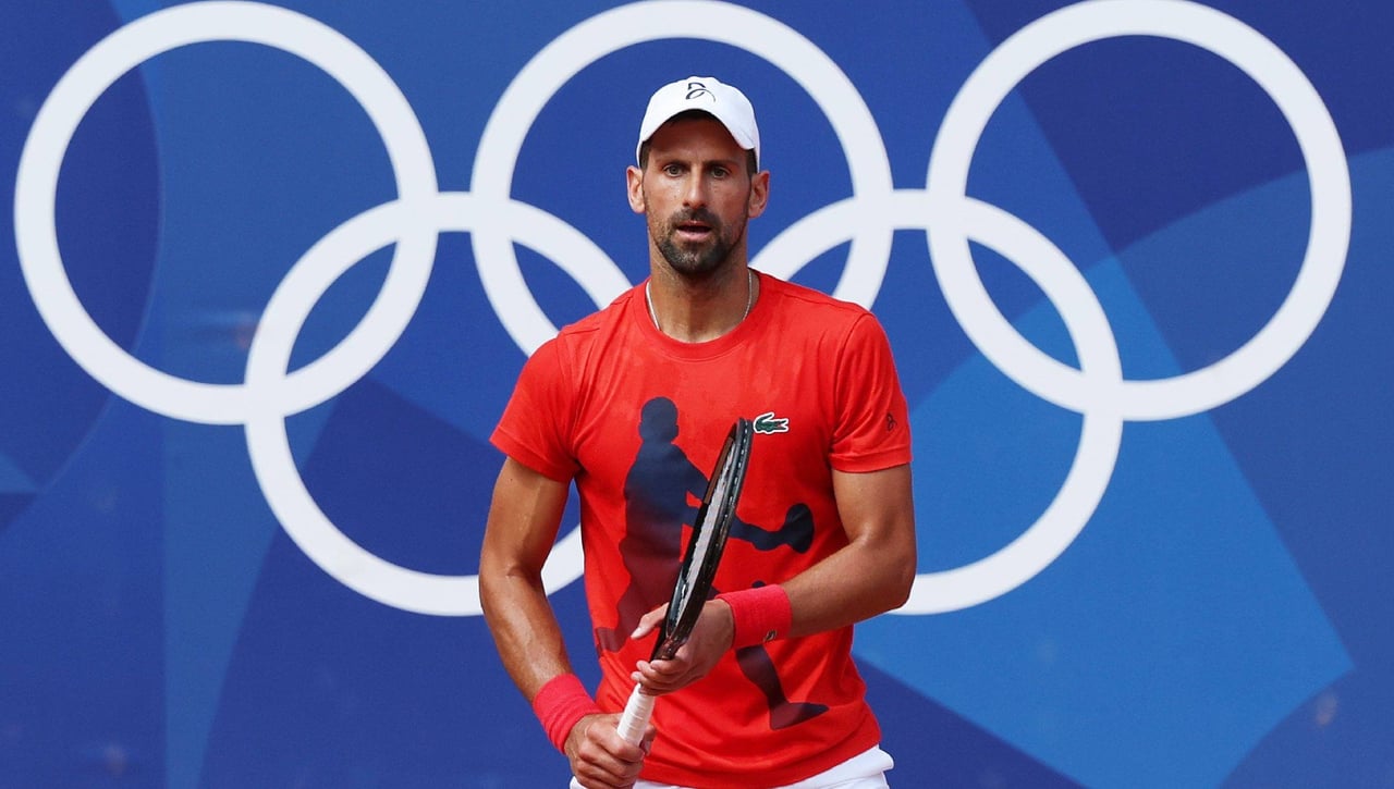 Djokovic mete miedo a Nadal en los Juegos Olímpicos de París
