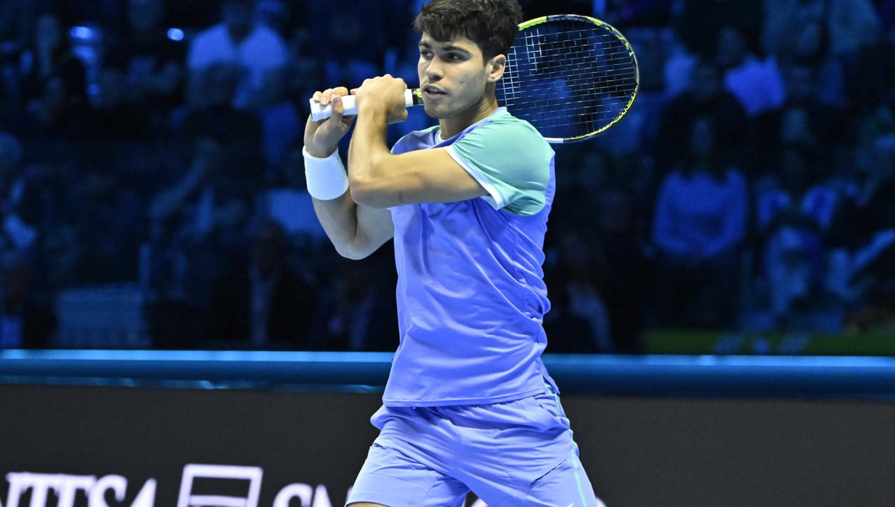 Alcaraz - Rublev : Horario, canal y dónde ver en TV y online el partido de Carlos Alcaraz en las ATP Finals