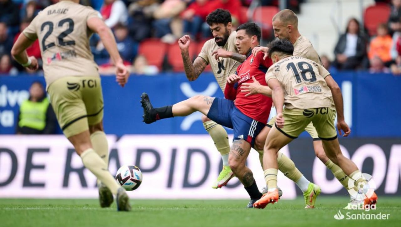 Las notas uno a uno de los jugadores del Almería frente a Osasuna